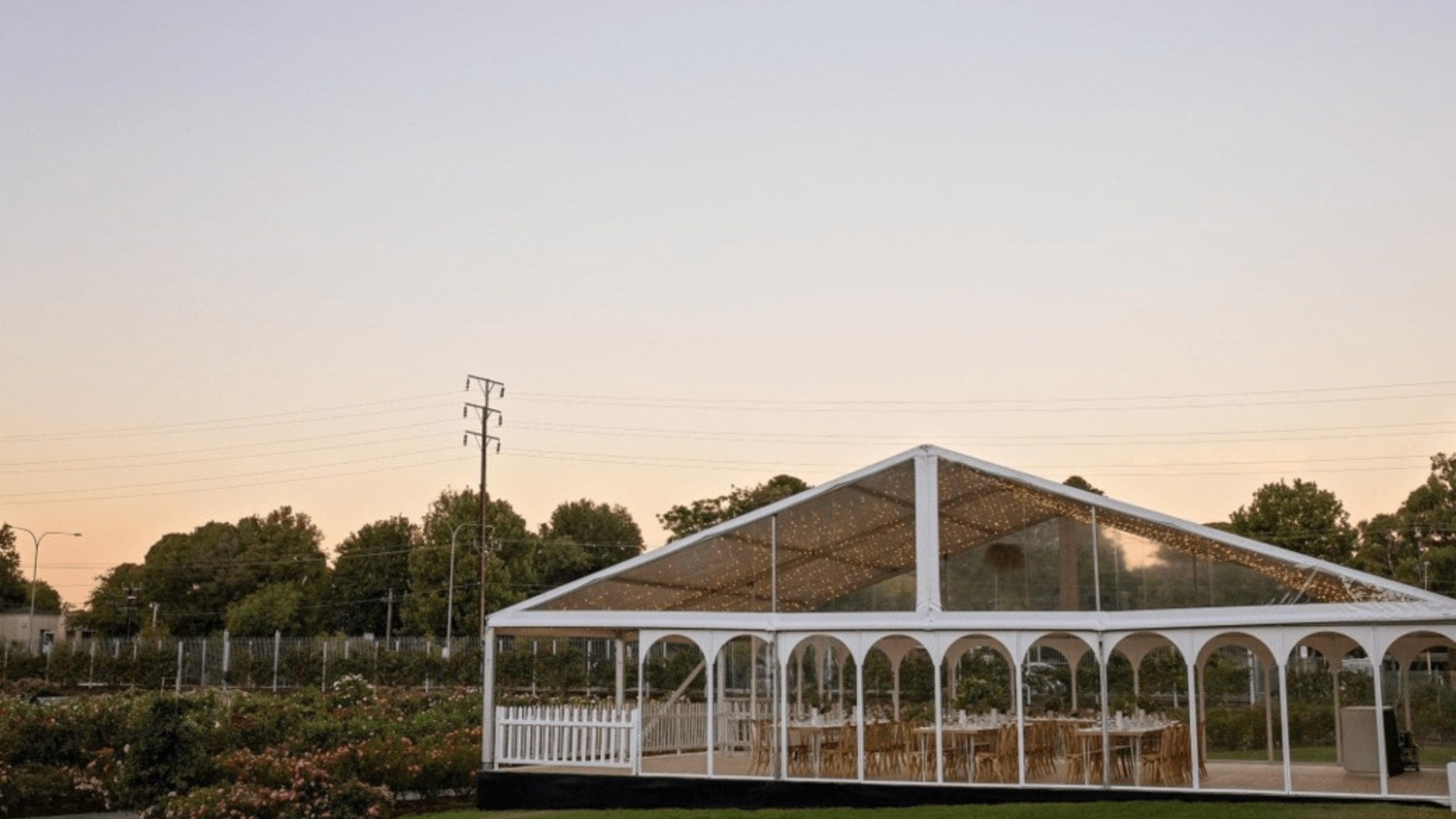 Rose Garden Pavilion Marquee